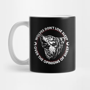 wolves don't lose the sleep Mug